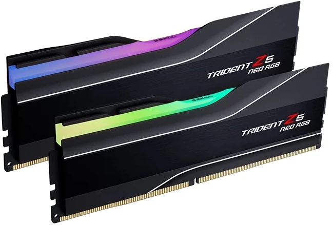 G.Skill Trident Z5 Neo RGB F5-6000J3244G64GX4-TZ5NR atminties modulis 256 GB 4 x 64 GB DDR5 6000 MT/s