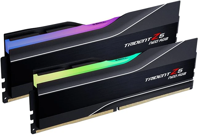 G.Skill Trident Z5 Neo RGB F5-6000J2636H48GX2-TZ5NR atminties modulis 96 GB 2 x 48 GB DDR5 6000 MT/s 288 kontaktų DIMM