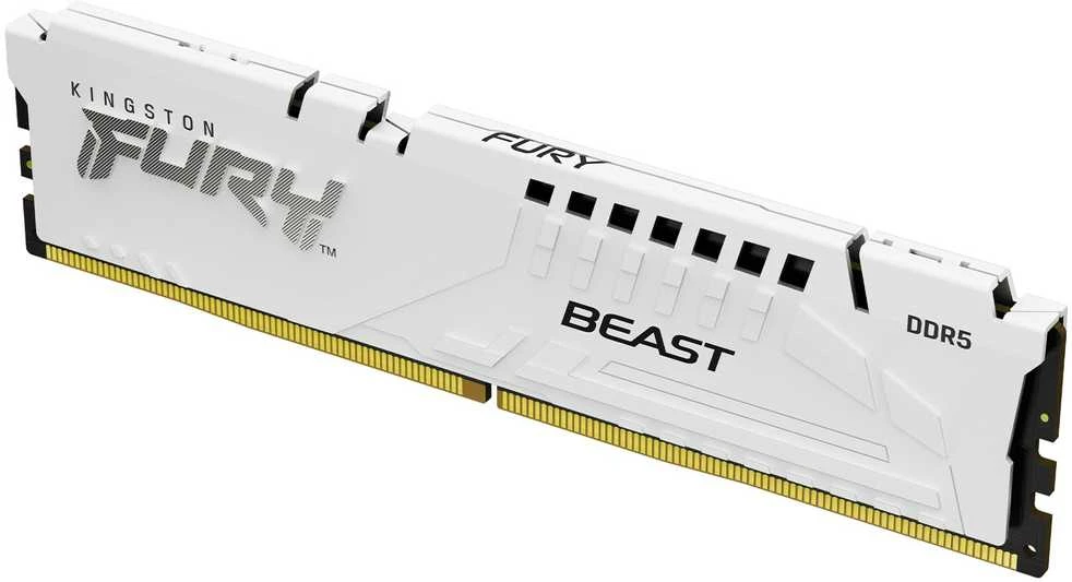 RAM Kingston KF564C32BWE-16 16GB 6400MT/s DDR5 CL32 DIMM FURY Beast Baltas EXPO | Kingstonas