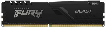 RAM KINGSTON 32GB 3600MHz DDR4 CL18 DIMM FURY Beast Juodas