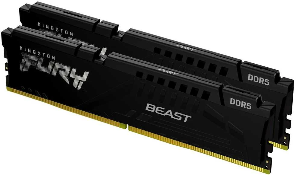 RAM Modulis - Kingston FURY Beast 32GB DDR5 6000MT/s CL30 2 vnt. Juodas