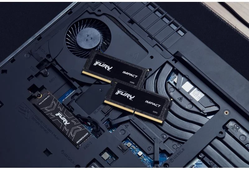 RAM Atminties modulis - Kingston Fury Impact DDR5 16GB 4800MHz SODIMM