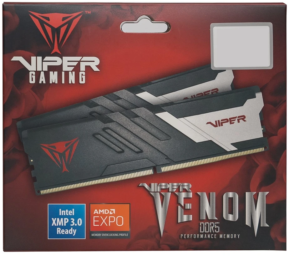 PATRIOT MEMORY Viper Venom DDR5 6000MT/s CL36 16GB 2x8GB