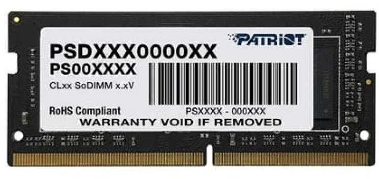 RAM Atminties modulis - Patriot Signature Line PSD416G320081S 16GB 3200MHz SO-DIMM