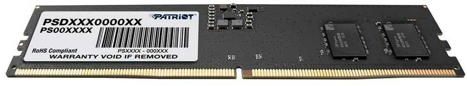 RAM Modulis - Patriot Signature 32GB DDR5 5600MHz, Juodas