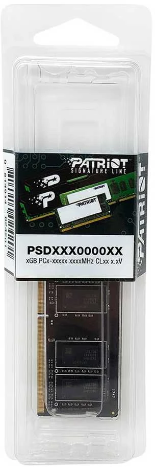 RAM Modulis - Patriot Signature 8 GB DDR4 2666 MHz SO-DIMM Neebuferizuotas