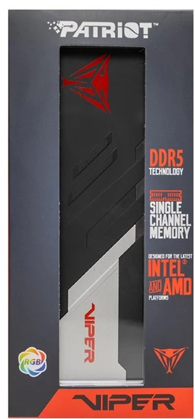RAM Atminties Modulis - Patriot Viper Venom RGB DDR5 16GB (2x8GB) 6000MHz CL36