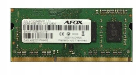 RAM AFOX SO-DIMM DDR3 8GB 1866MHZ