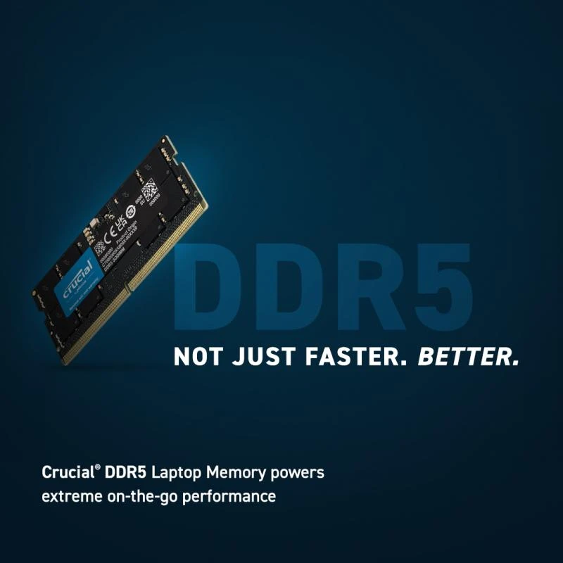 RAM Nešiojamojo kompiuterio atmintis Crucial SO-DIMM 24 GB DDR5-5600