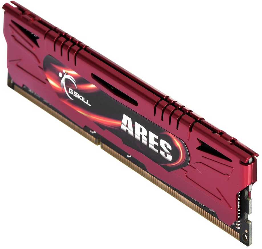 RAM G.Skill Ares, DDR3, 16 GB, 1600MHz, CL9 (F3-1600C9D- 16GG)