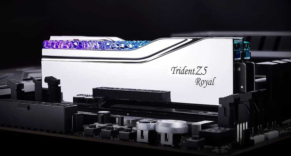 RAM G.Skill Trident Z5 Royal F5-8400J4052G24GX2-TR5S atminties modulis 48 GB 2 x 24 GB DDR5 8400 MHz