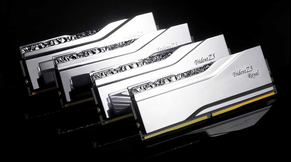 RAM G.Skill Trident Z5 Royal F5-8400J4052G24GX2-TR5S atminties modulis 48 GB 2 x 24 GB DDR5 8400 MHz