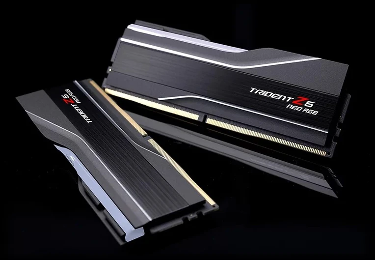 RAM G.Skill Trident Z5 Neo RGB F5-6000J2636H32GX2-TZ5NR atminties modulis 64 GB 2 x 32 GB DDR5 4800 MT/s