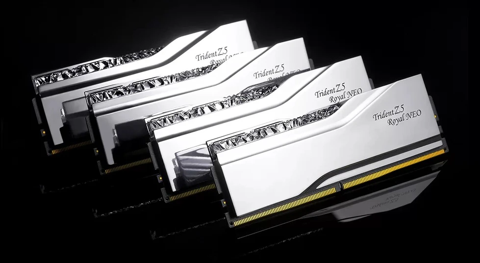 G.Skill Trident Z5 Royal Neo F5-6000J2636H32GX2-TR5NS atminties modulis 64 GB 2 x 32 GB DDR5 6000 MT/s