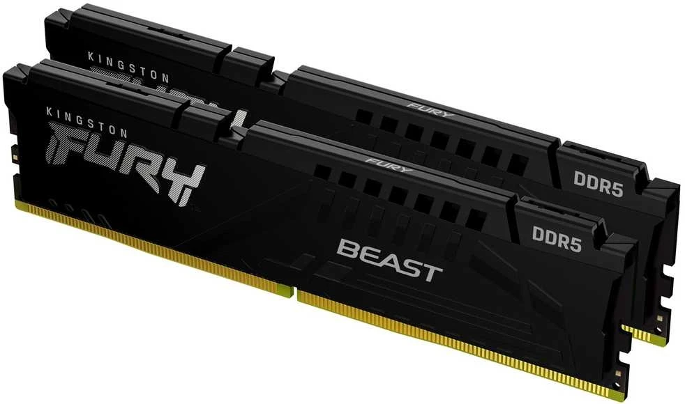RAM Modulis - Kingston FURY Beast 32GB DDR5 6000MT/s CL30 2 vnt. Juodas