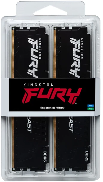 RAM Modulis - Kingston Technology Fury Beast 32 GB 2 x 16 GB DDR5