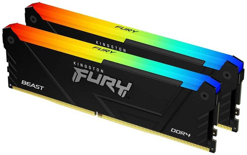 RAM Modulis - Kingston Technology FURY Beast 16 GB 2 x 8 GB DDR4 RGB