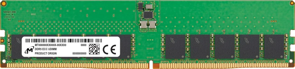 RAM Micron 32GB DDR5-5600 ECC UDIMM 2Rx8 CL46
