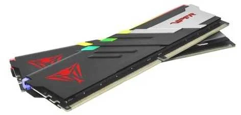 PATRIOT VIPER VENOM RGB 64GB 2X32GB DDR5 6000MT/s UDIMM rinkinys
