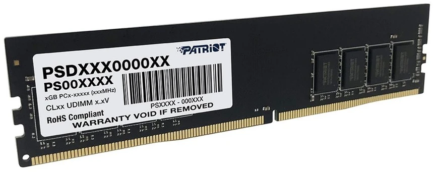 Operatyviosios atminties modulis - Patriot Signature 8 GB 3 200 MHz DDR4 operatyvioji atmintis