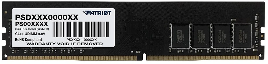 Operatyviosios atminties modulis - Patriot Signature 8 GB 3 200 MHz DDR4 operatyvioji atmintis