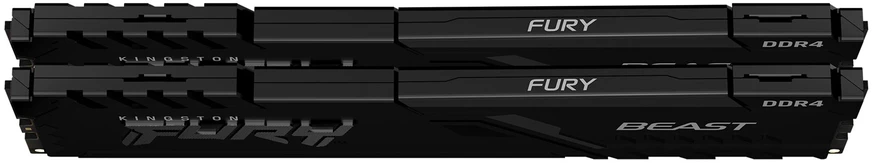 Operatyviosios atminties rinkinys - Kingston FURY Beast 16 GB 3 200 MT/s DDR4 CL16 Juodas