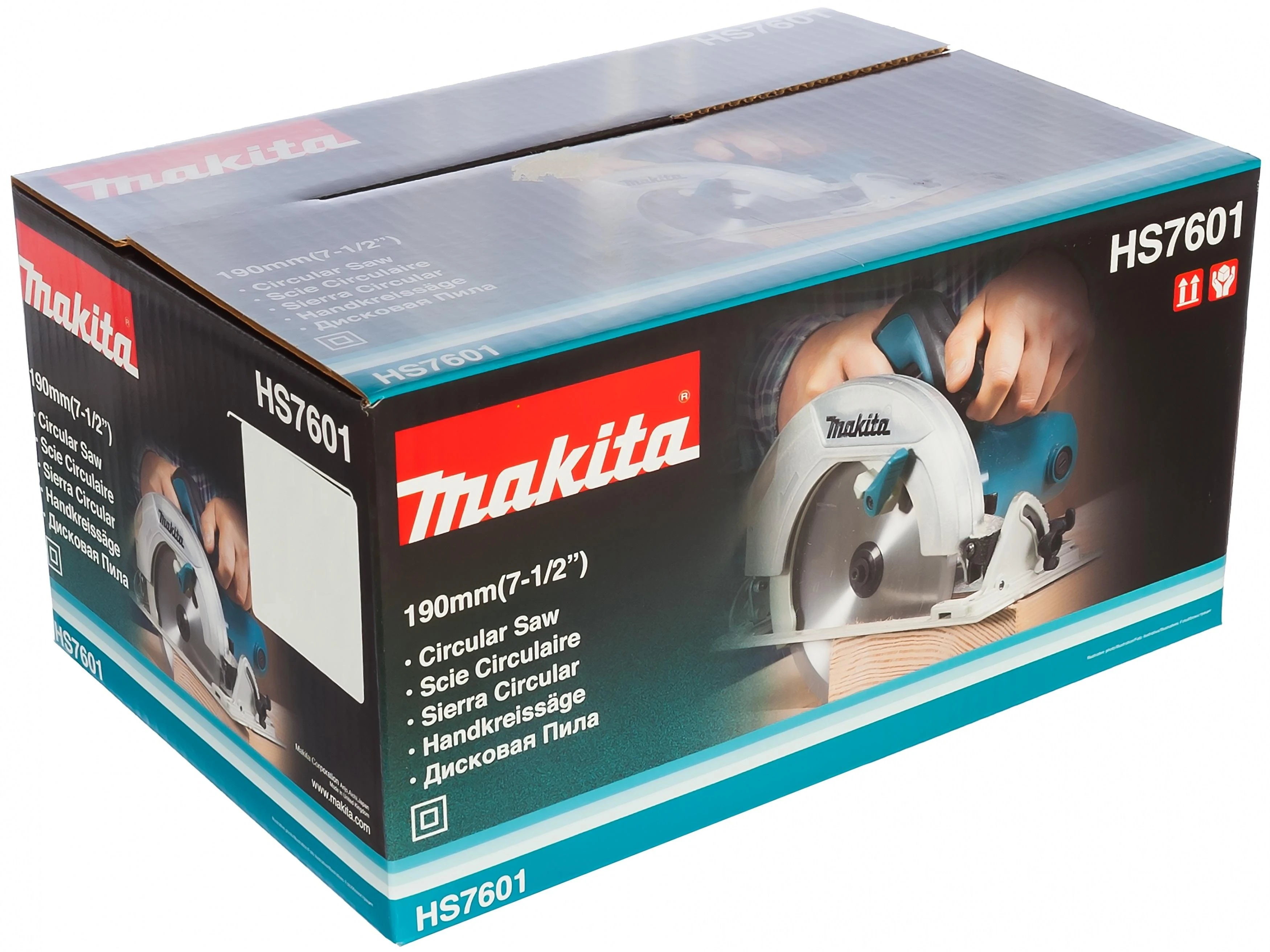 Rankinis diskinis pjūklas Makita HS7601 1200W 190mm