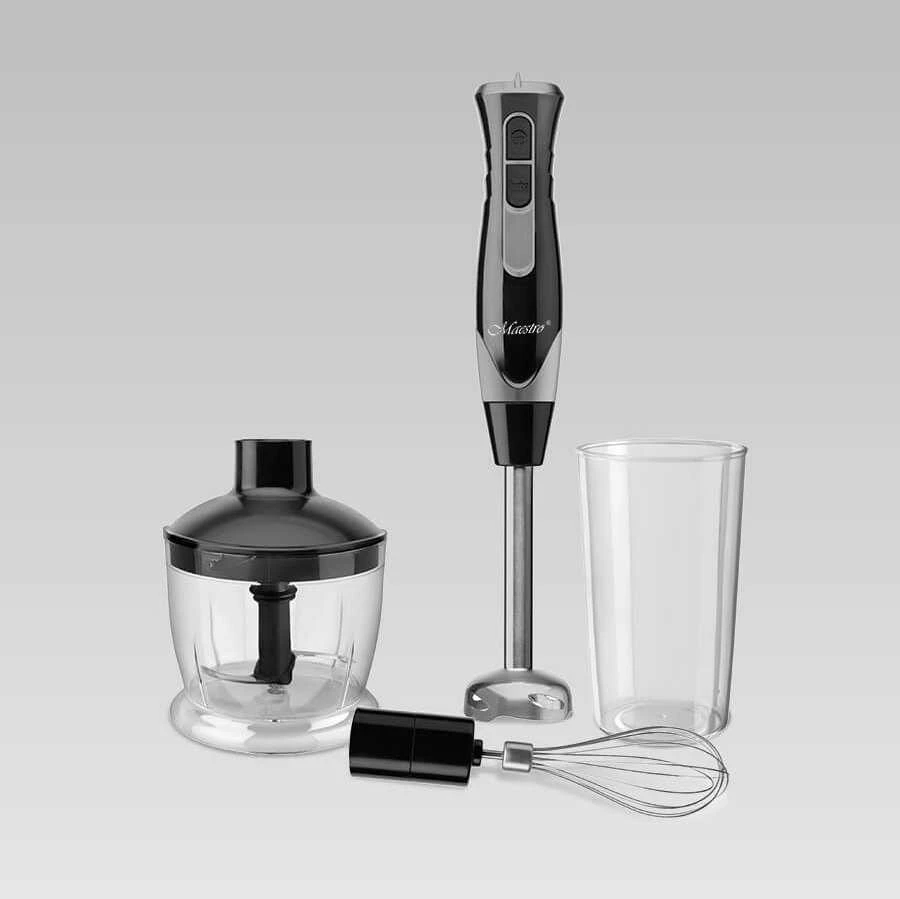 Rankinis maišytuvas Maestro MR-566 3-in-1 set 500 W Juodas