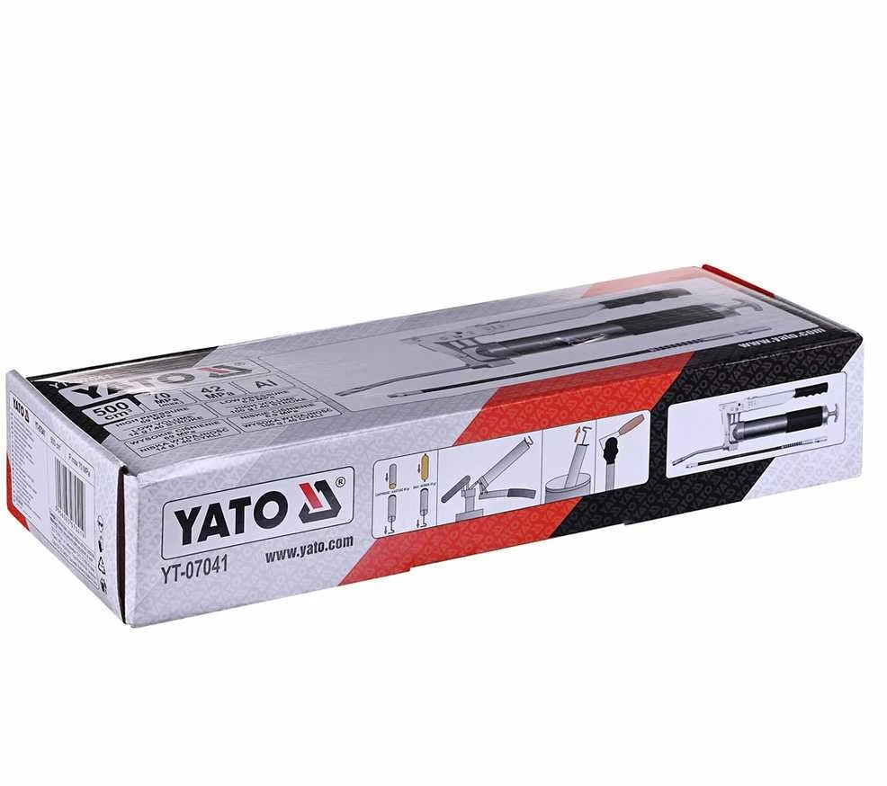 YATO TOWOTNICA WZMOCNIONA DWUSEKCYJNA DO KARTUSZY 500ml