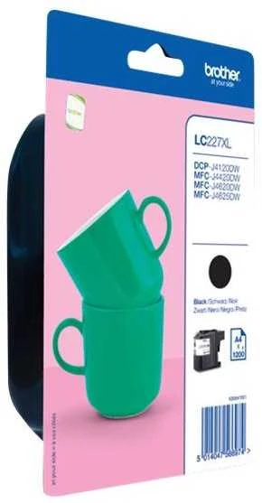 Brother Brolis LC-227XLBK | Rašalo kasetė | Juodas