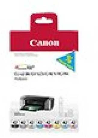 CANON 1LB CLI-42 8inks rašalo kasetė juodas ir spalvos standartinės talpos sudėtinė pakuotė pilni 8 rašalai