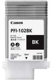 Rašalas Canon PFI102B photo juodas dye | 130ml | LP17/ LP24/ iPF500/ iPF6X0