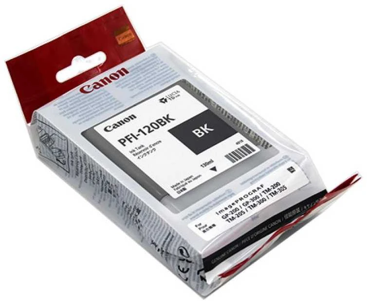 Canon PFI-120BK (2885C001) Rašalinė kasetė, Juoda