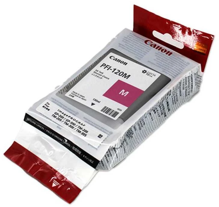 Canon PFI-120M (2887C001) Rašalinė kasetė, Purpurinė