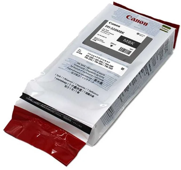 Canon PFI-320MBK (2889C001) Rašalinė kasetė, Matinė juoda