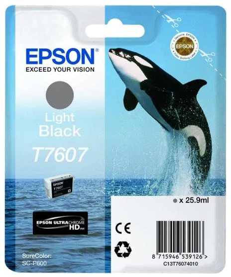 Rašalo Kasetė - Epson C13T76074010 Aukštos Kokybės Juodas Rašalas