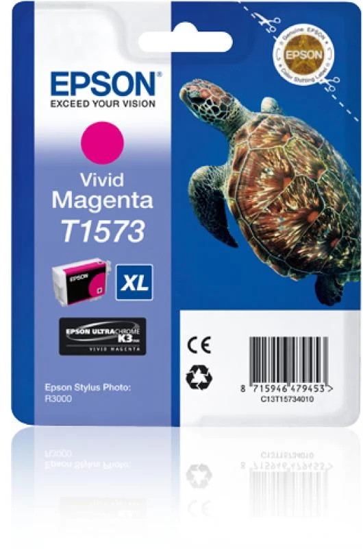 Rašalo Kasetė - Epson T1573 Purpurinė 26 ml