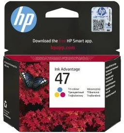 Rašalo Kasetė - HP 47 (6ZD61AE) Žydra