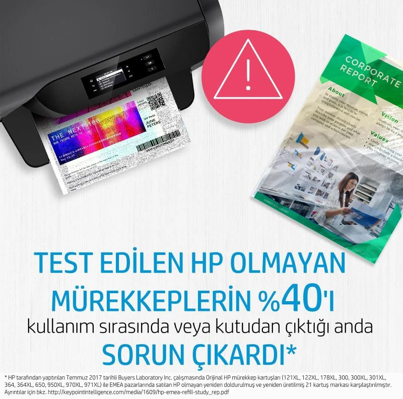 Hewlett Packard (HP) HP 650 Juodas Original Ink Advantage Cartridge