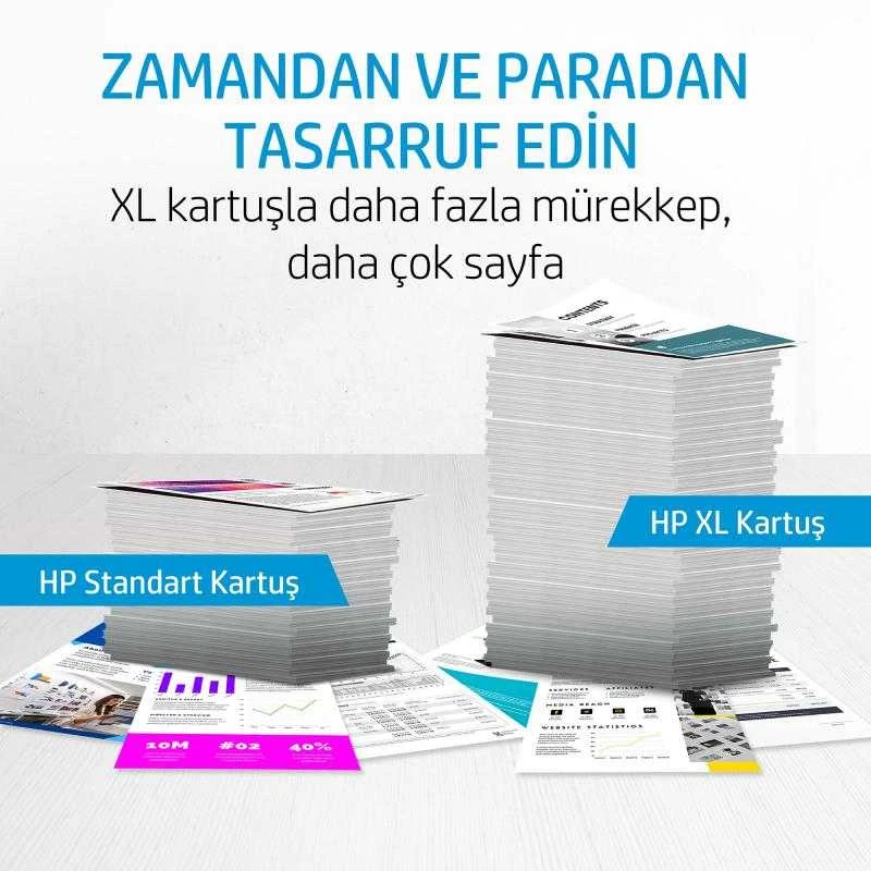 Hewlett Packard (HP) HP 912XL didelio našumo juodas rašalas