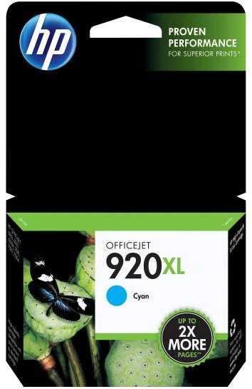 Hewlett Packard (HP) HP no.920XL Cyan Officejet rašalo kasetė (700 puslapių)