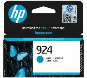 Hewlett Packard (HP) Originali HP 924 žydra rašalo kasetė