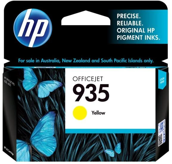 Hewlett Packard (HP) Rašalo Kasetė - HP 935 Geltona 400 Puslapių
