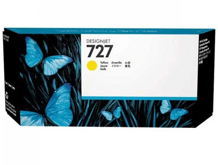 Hewlett Packard (HP) HP 727 300 ml rašalo kasetė geltona