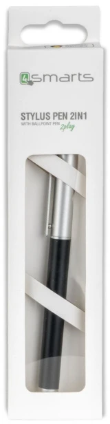 4Smarts Stylus Pen 2in1 juodas