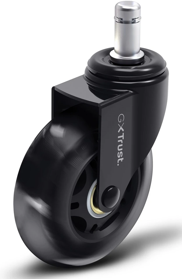 TRUST GXT 702 guminiai ratukai kėdėms | Jungtis 11mm