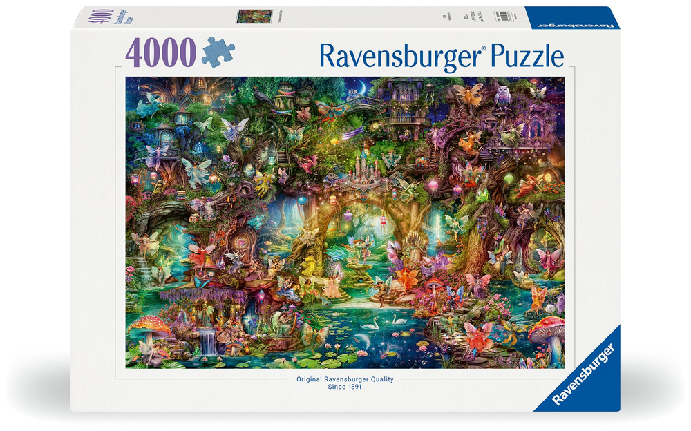 Ravensburger Dėlionė 4000 vnt. - Fėjos