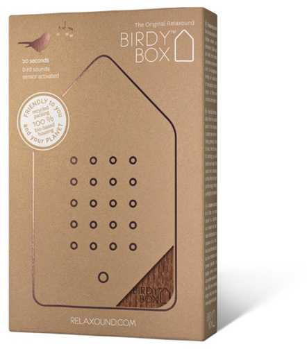Relaxound Birdybox Steamed Oak Skambanti Dėžutė – Inkilas (Ruda)