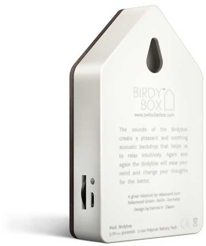 Relaxound Birdybox Steamed Oak Skambanti Dėžutė – Inkilas (Ruda)
