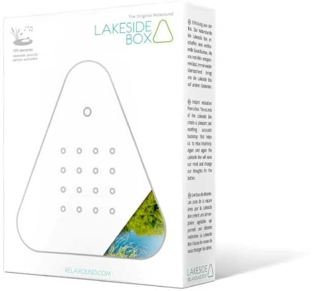 Relaxound Lakesidebox skambanti dėžutė - inkilas (Ežero vaizdas vasara)